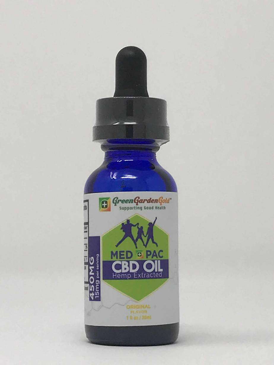 Green Garden Gold - 450 mg MED PAC CBD Oil - Discontinued