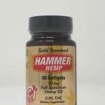 Hammer CBD 10 mg Full Spectrum Hemp Oil Softgels