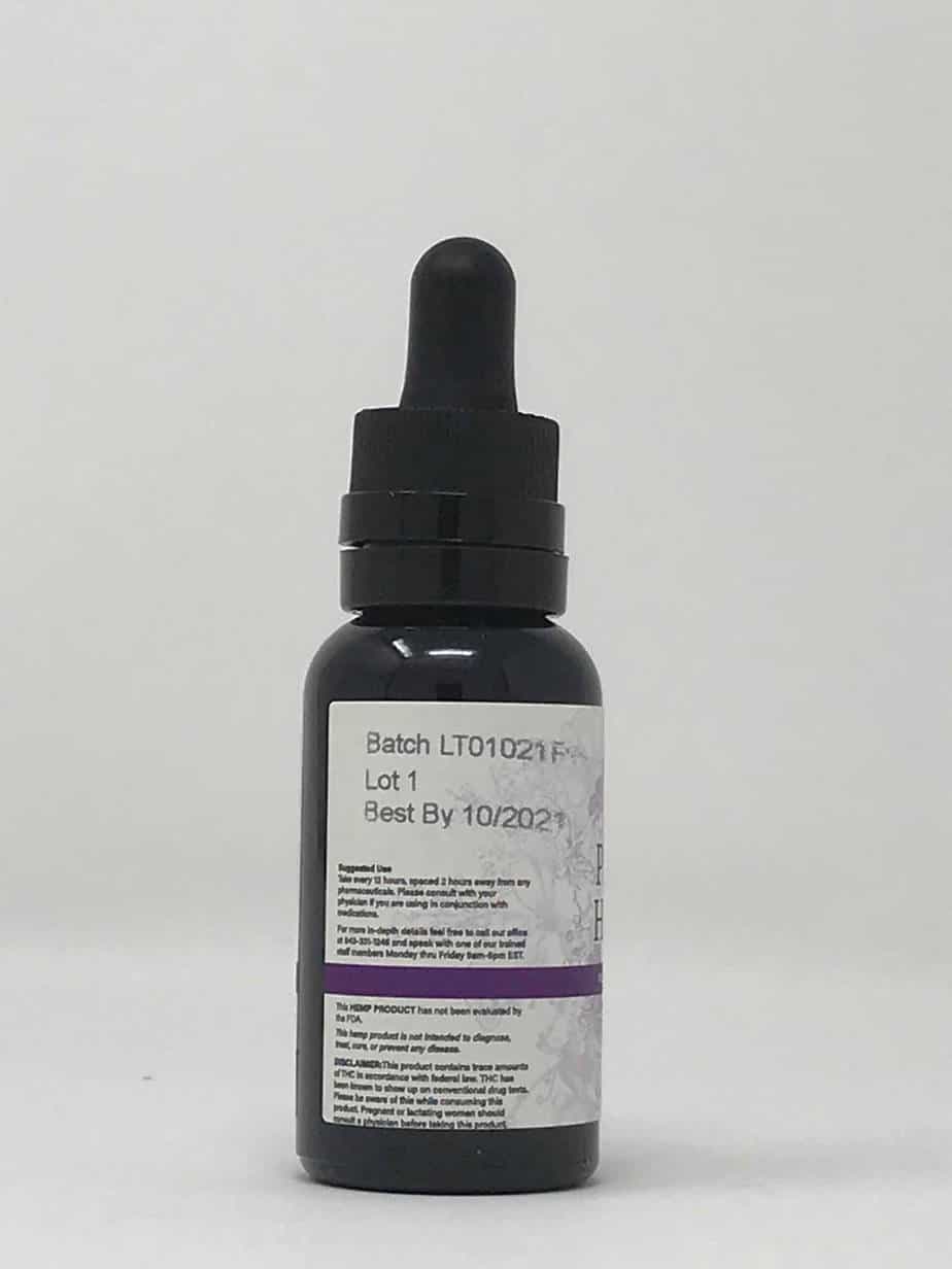 Palmetto Harmony Full Spectrum CBD Hemp Oil Gallery Image 7
