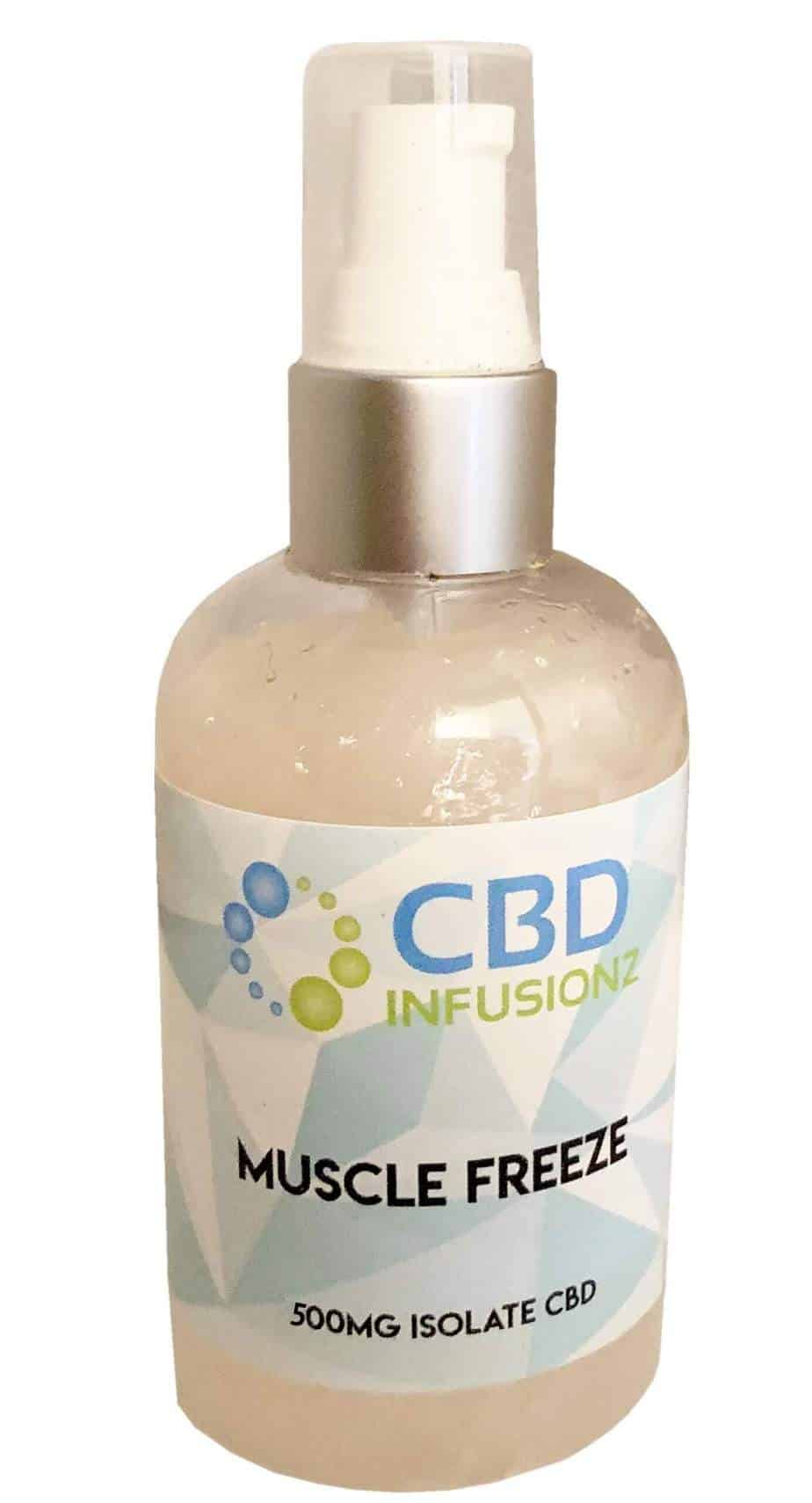 CBD INFUSIONZ MUSCLE FREEZE 500 MG