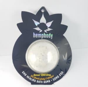 Organabus Hempbody Oatmeal, Milk & Honey CBD Bath Bomb