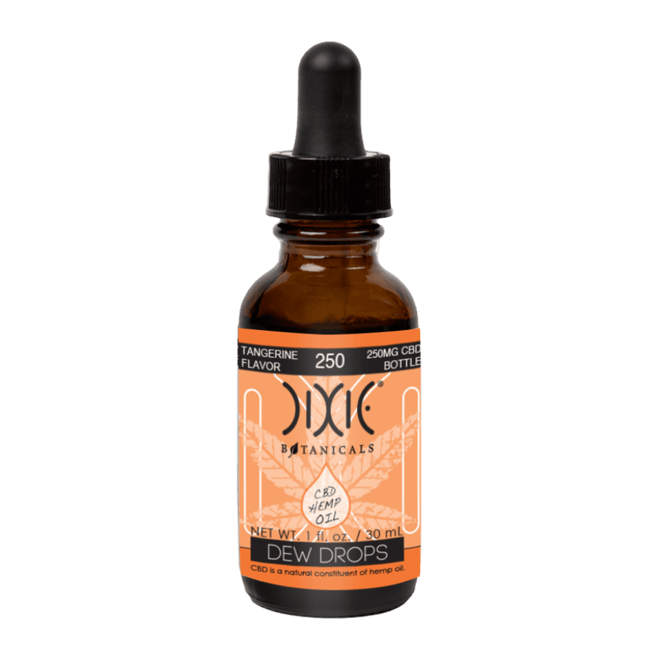 CBD Isolate Tincture Orange Flavor by Dixie