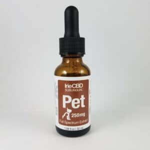 IrieHemp Pet 250 mg CBD Oil Tincture