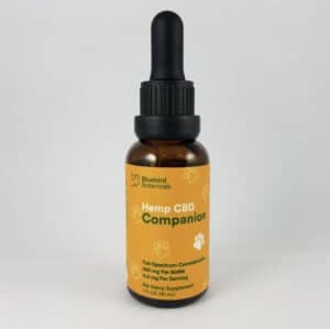 Bluebird Botanicals Companion CBD Hemp Oil For Dogs & Cats