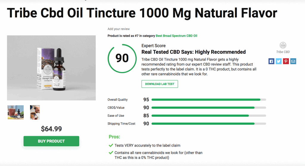Tribe CBD 1000mg