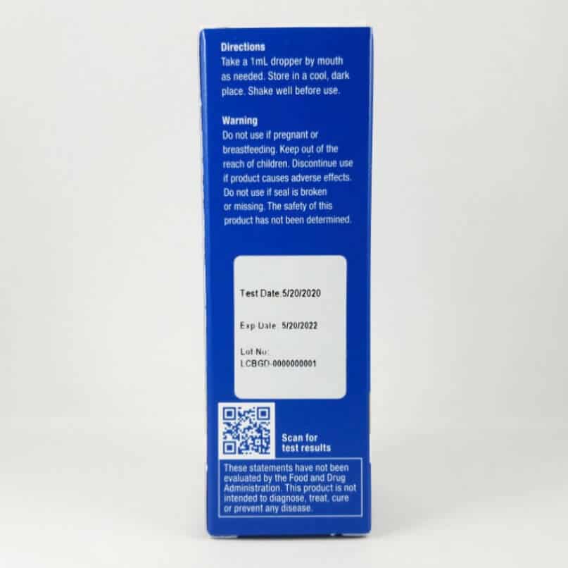 Social CBD Unflavored CBG Oil Drops Gallery Image 2