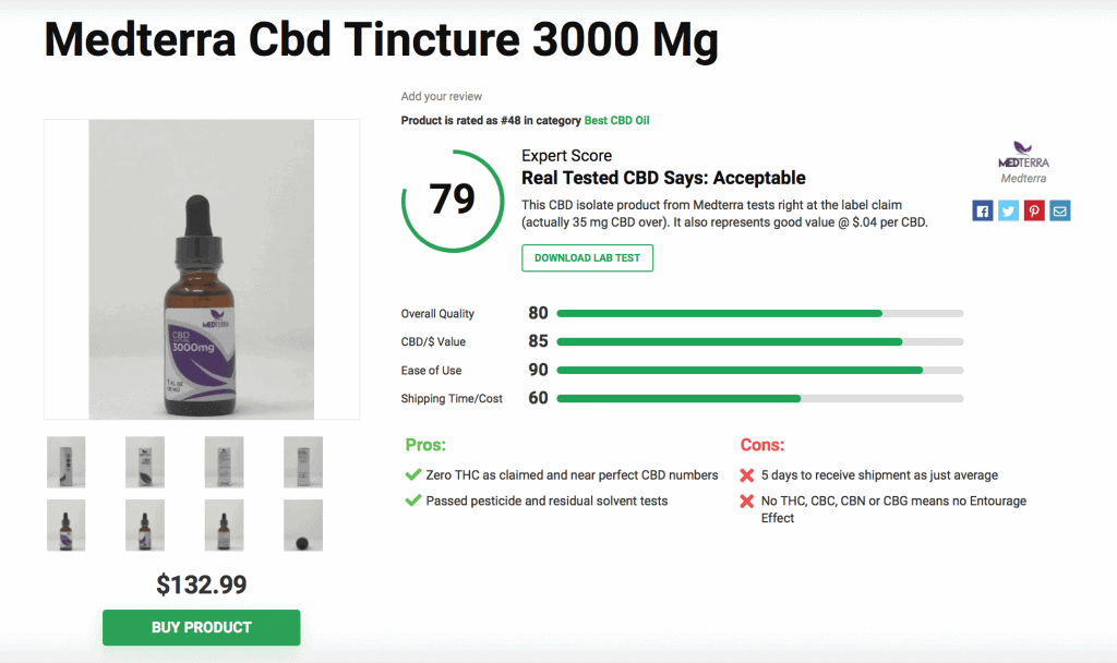 Medterra Cbd Tincture 3000 Mg