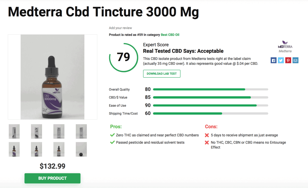 Medterra Cbd Tincture 3000 Mg