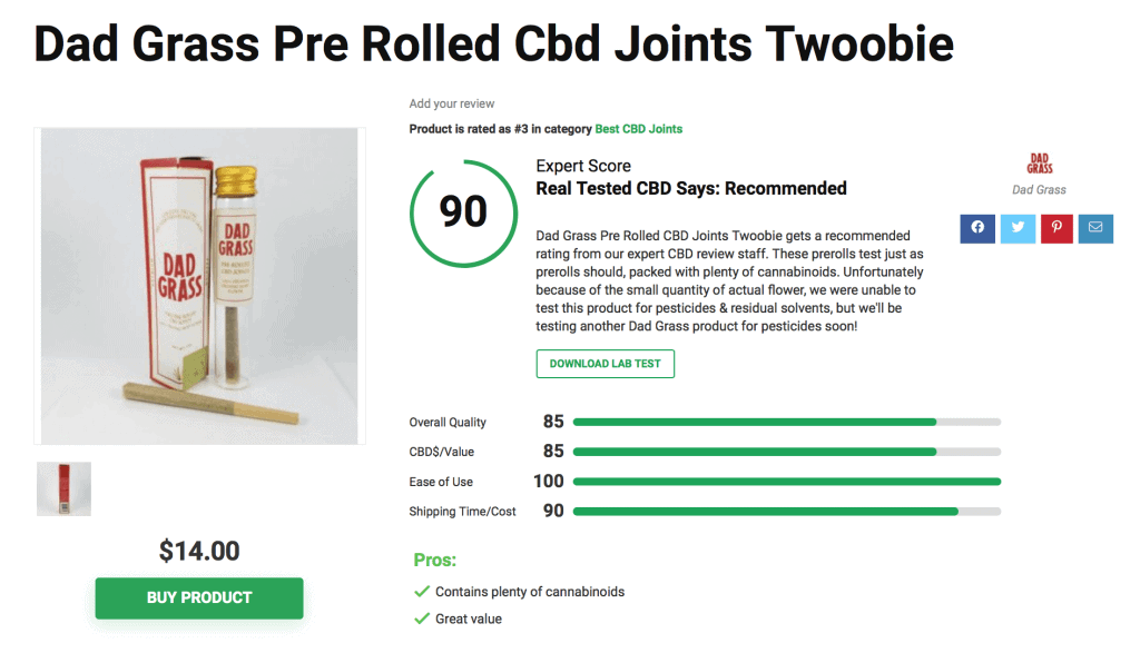 Top 6 CBD Pre-Rolled Joints