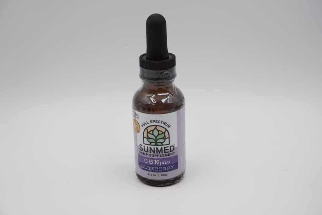 SunMed Full-Spectrum Nighttime Blueberry Tincture Lightbox Main Image